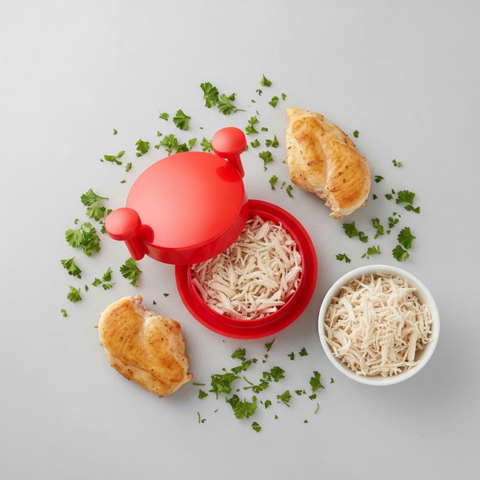 أداة تمزيق صدور الدجاج عالية ا - مراجعة Meal Prep With Chicken وسعره